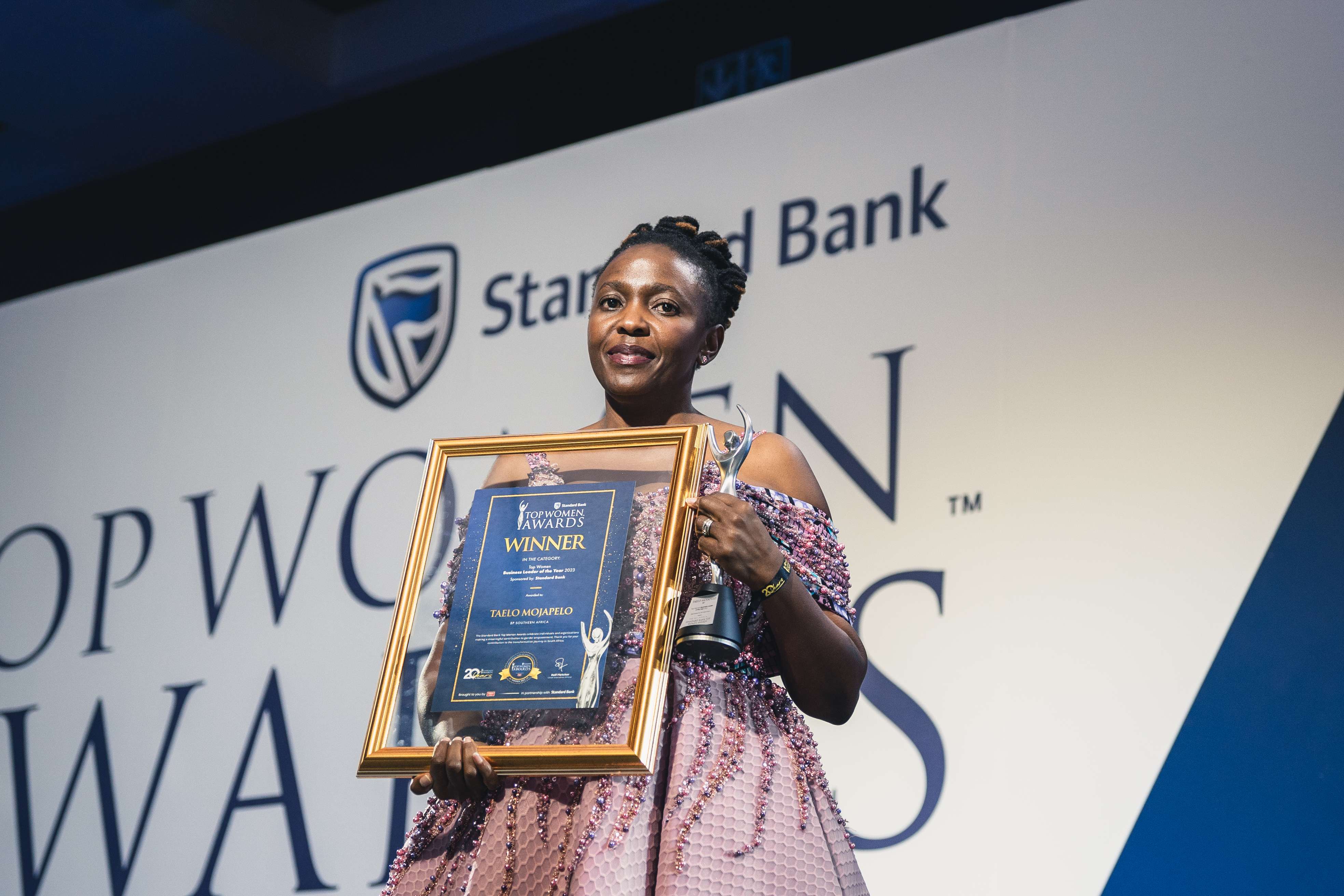 bp Southern Africa CEO Taelo Mojapelo named Standard Bank Top Women